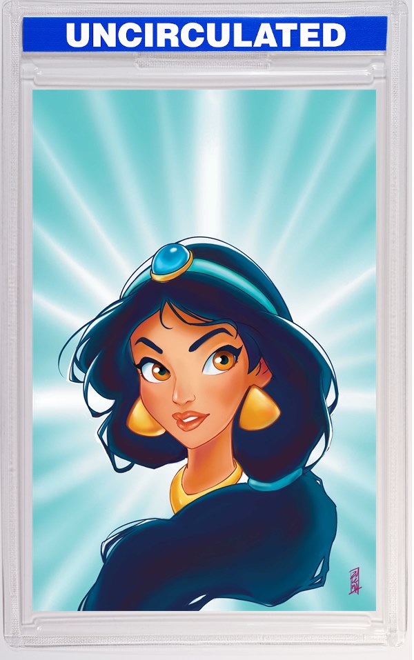 Aladdin #3 CVR E INC Cartoon Head Virgin VAR
