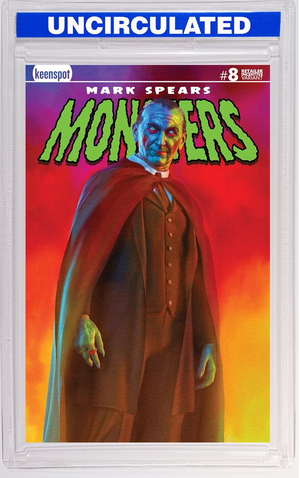 Mark Spears Monsters #8 CVR B INC Mark Spears Holofoil VAR (Free) (Net)