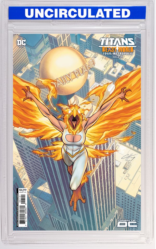TITANS BEAST WORLD TOUR METROPOLIS #1 (ONE SHOT) CVR B CLAYTON HENRY CARD STOCK VAR