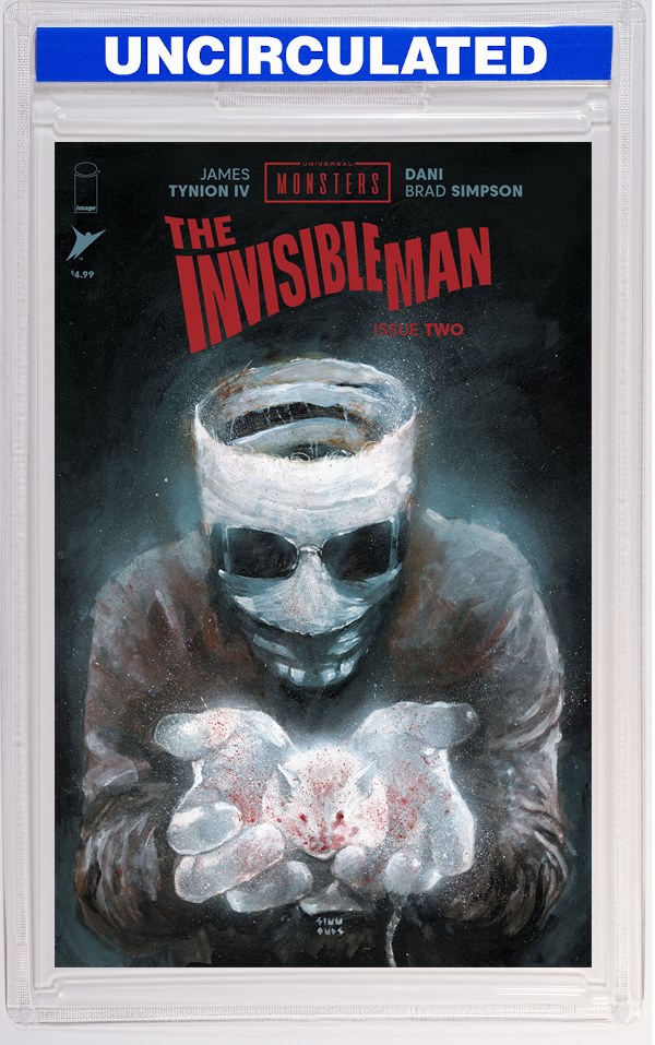 Universal Monsters The Invisible Man #2 (Of 4) CVR F INC Martin Simmonds VAR