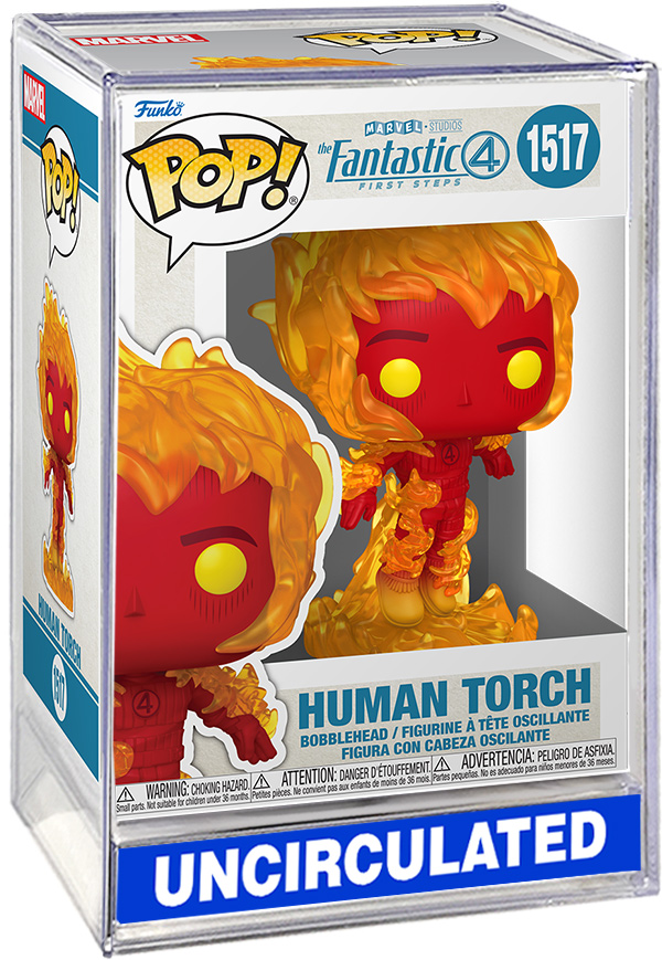 Marvel - Fantastic Four: First Steps Human Torch Funko Pop! #1517