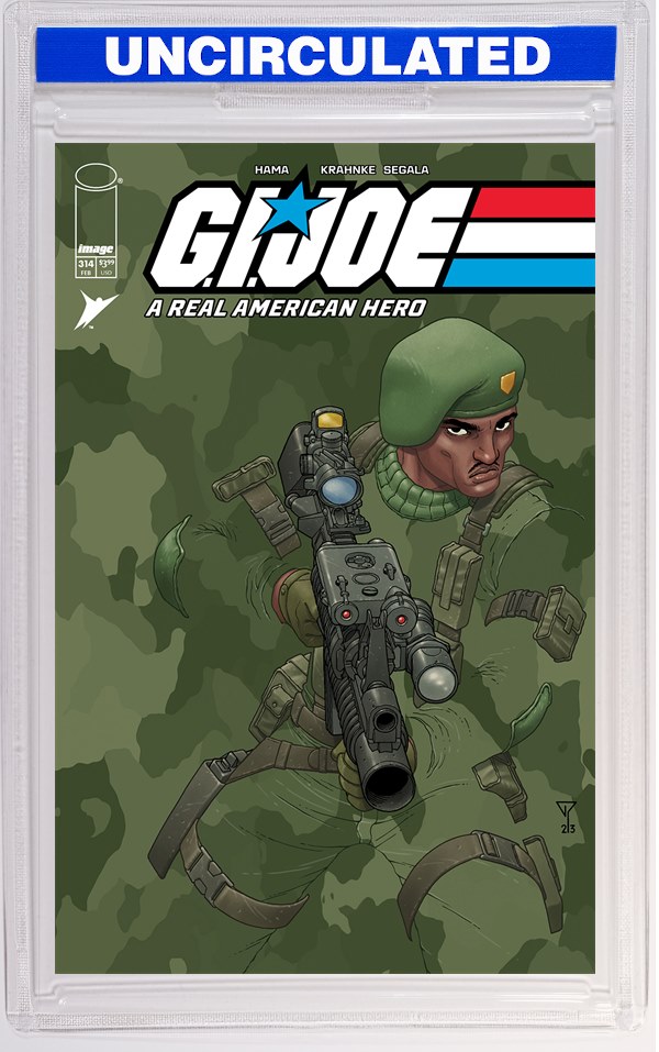 GI Joe A Real American Hero #314 CVR C INC Francis Portela Camouflage VAR