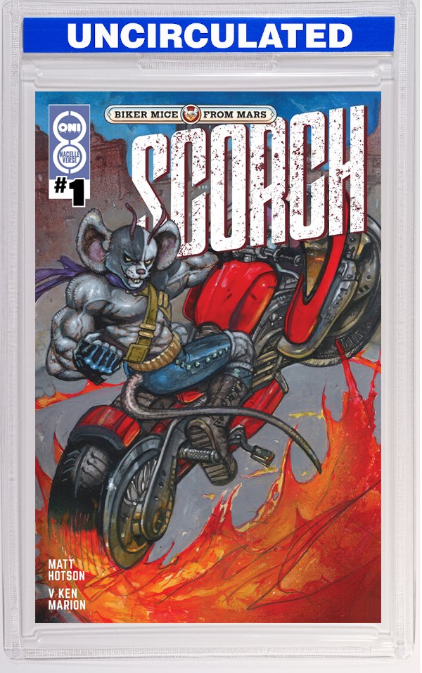 Biker Mice From Mars Scorch #1 CVR F INC Simon Bisley VAR