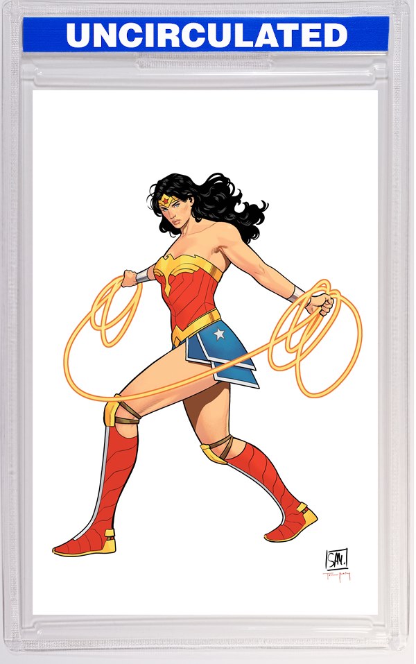 Wonder Woman #31 CVR G Daniel Sampere Corner Box Spot Foil VAR