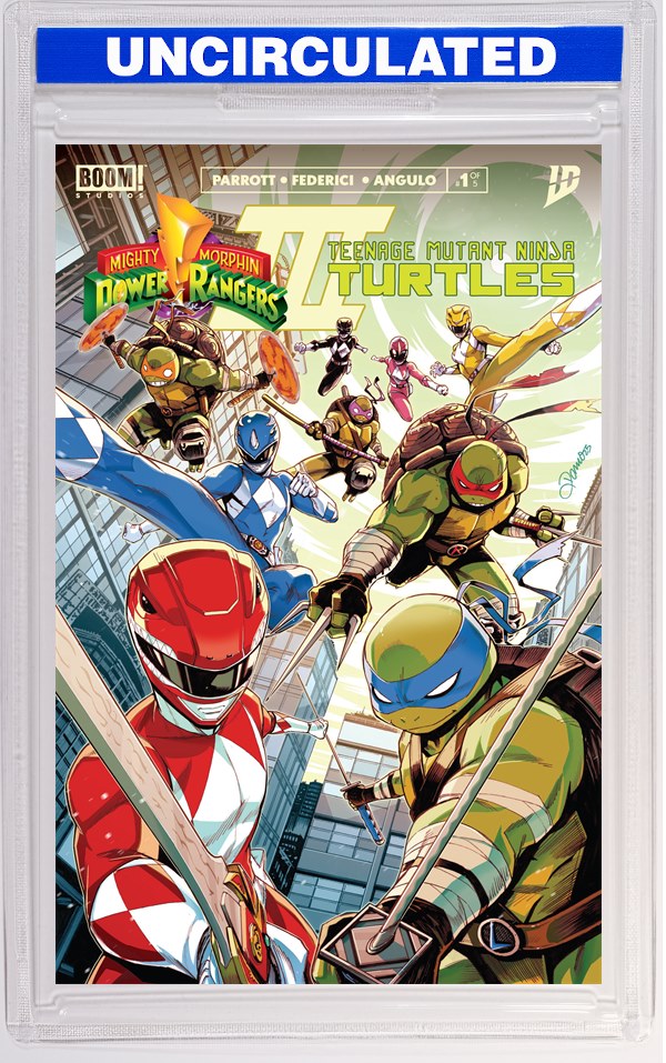 Mighty Morphin Power Rangers/Teenage Mutant Ninja Turtles III #1 A Main (Dressed, Zonno)