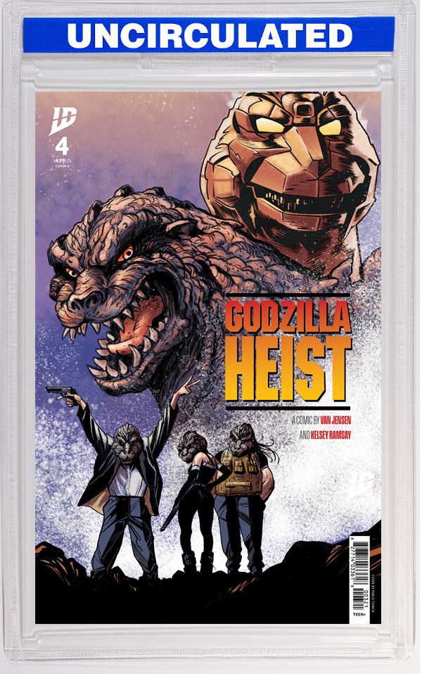 Godzilla: Heist #4 Variant B (Tunica Movie Poster Variant)