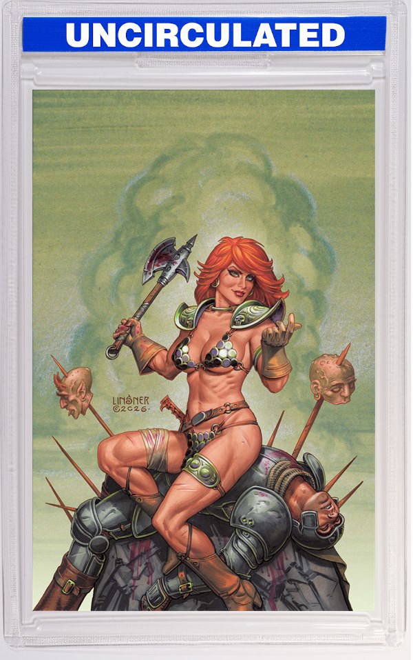Red Sonja She Devil With A Sword #7 CVR G Joseph Michael Linsner LTD Virgin VAR