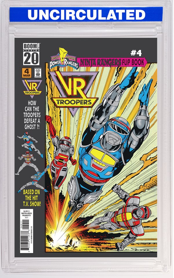 VR Troopers/Power Rangers Flipbook Facsimile Edition #4 A Main (Dressed, Smith)