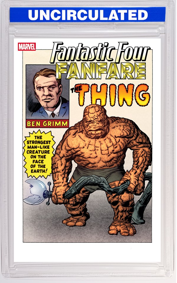 Fantastic Four Fanfare #3 Jack Kirby Hidden Gem Variant