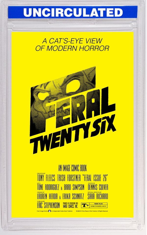 Feral #26 CVR B Tony Fleecs & Trish Forstner The Shining Homage VAR