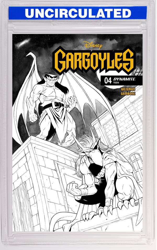 Gargoyles (2026) #4 CVR H INC Drew Moss Line Art VAR