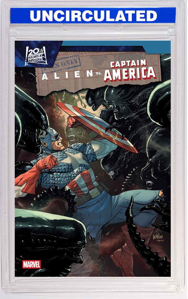 Alien Vs Captain America #1