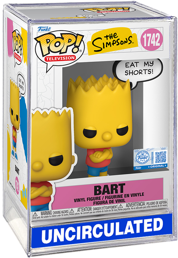 The Simpsons - Bart (Eat My Shorts) Funko Pop! #1742