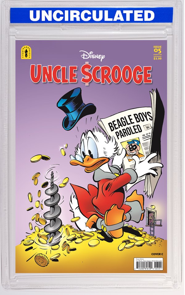 Uncle Scrooge Legacy #465 First Aiders Of Dawson CVR C INC Carl Barks Daan Jippes VAR