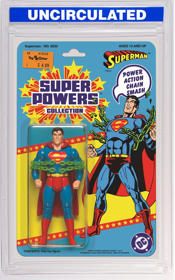 Superman #233 Facsimile Edition CVR B Jason Geyer & Alex Saviuk Super Powers Card Stock VAR