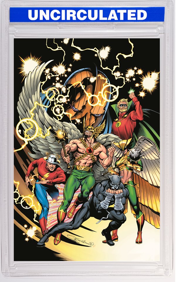 JSA #4 CVR E INC Dale Eaglesham Card Stock VAR