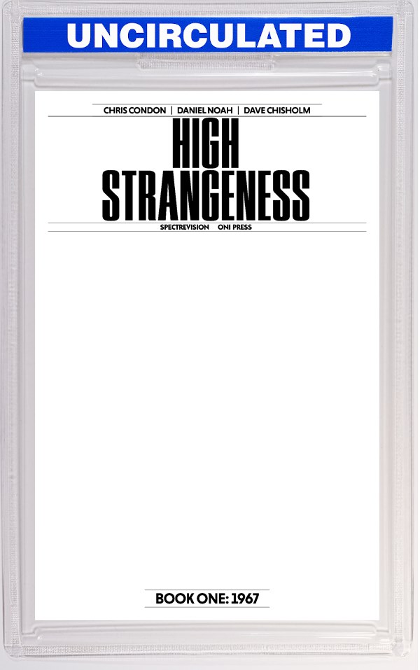 High Strangeness #1 (Of 5) CVR G Blank Sketch VAR
