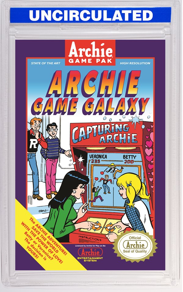 Archie Comics 85th Anniversary Presents Archie Game Galaxy #1 (One Shot) CVR B Stan Goldberg Box Art VAR