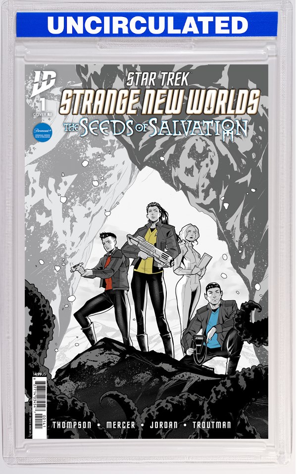Star Trek: Strange New Worlds--The Seeds Of Salvation #1 Variant RI (Mercer B&W)