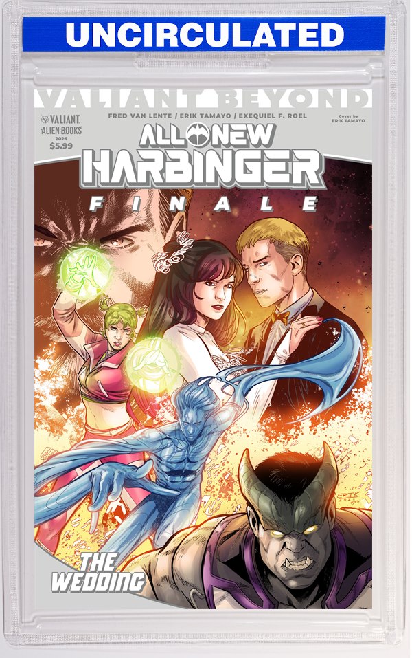 Valiant Beyond: All-New Harbinger Finale--The Wedding Cover A (Tamayo)