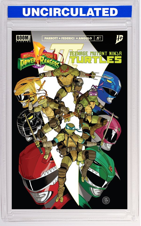Mighty Morphin Power Rangers/Teenage Mutant Ninja Turtles III #1 B Variant (Dressed, Mora)