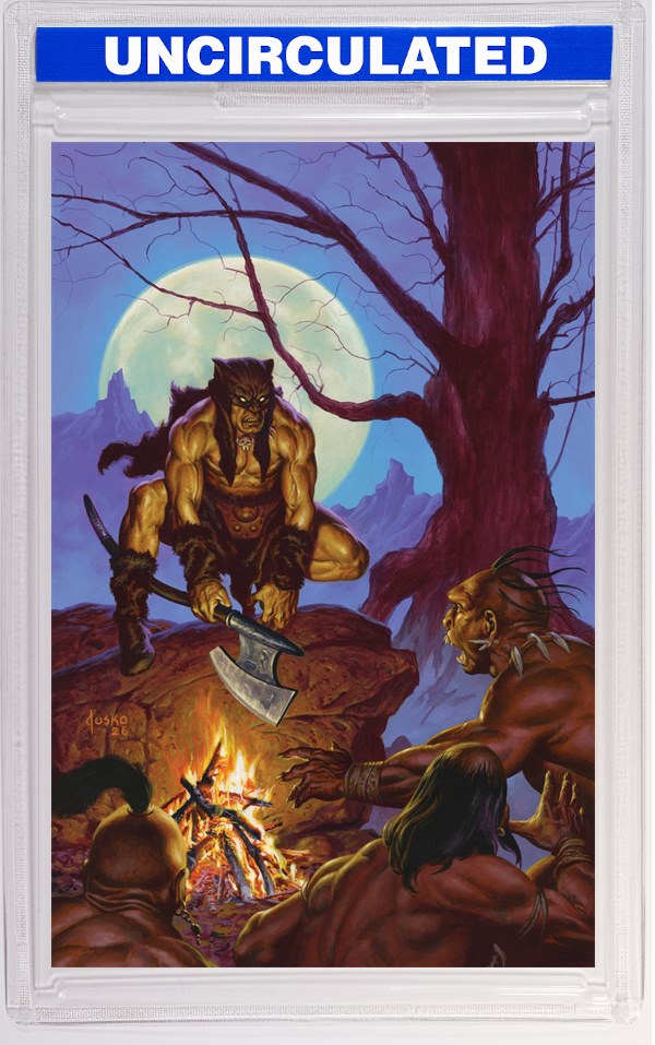 Fire And Ice Darkwolf #2 CVR G Joe Jusko LTD Virgin VAR