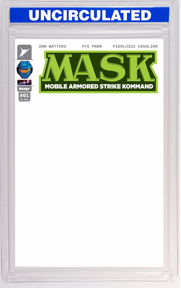 Mask #1 CVR M Blank Sketch Venom Blank Sketch VAR