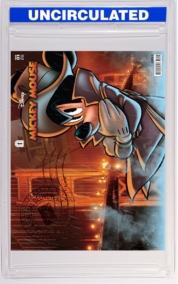 Mickey Mouse The Phantom Blots Double Revenge #1 CVR D INC Andrea Freccero Wraparound VAR