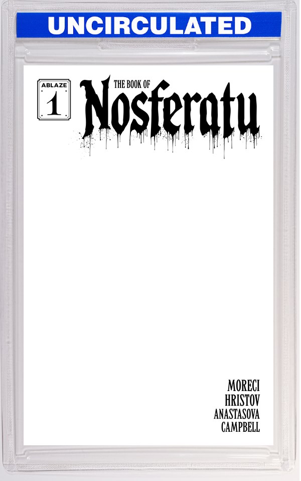 Book Of Nosferatu #1 (Of 4) CVR D Blank Sketch Cover VAR (MR)