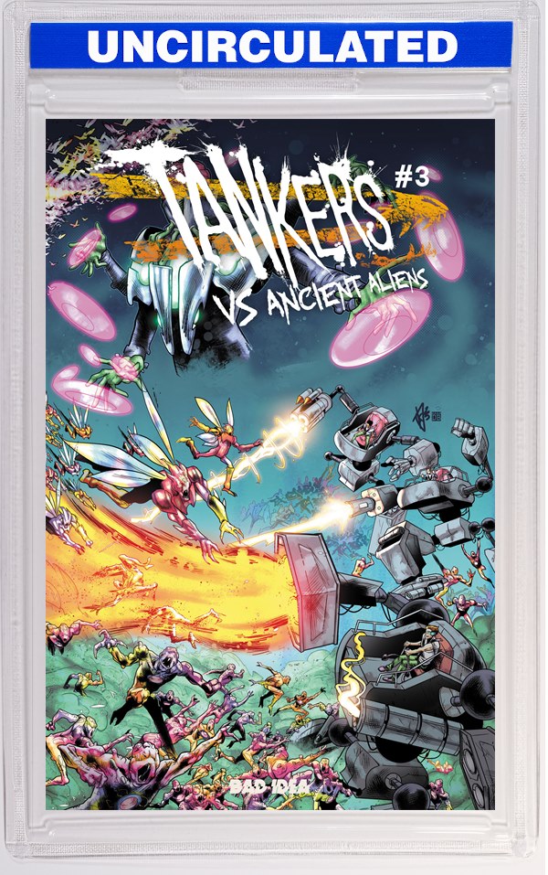 Tankers Vs Ancient Aliens # 3 (Of 4) CVR A Frederica Mancin