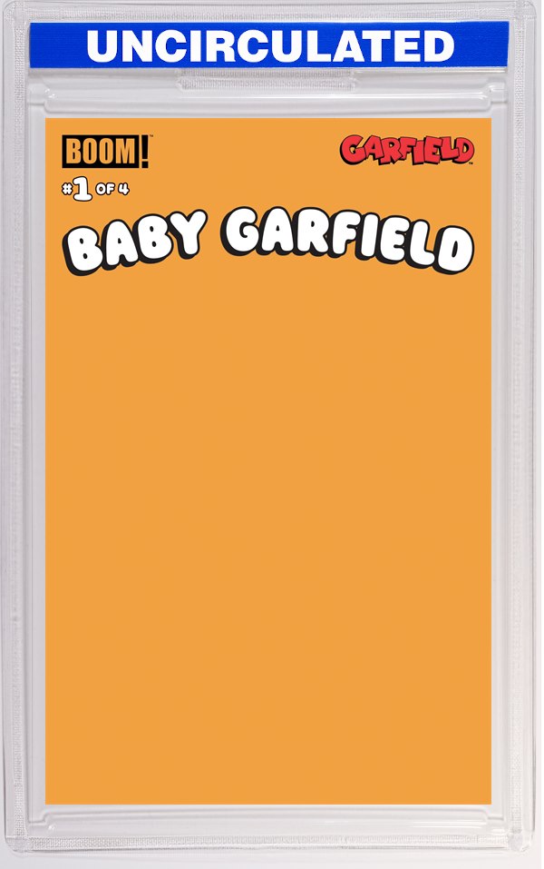Baby Garfield #1 D Blank Sketch Orange Variant (Dressed, Sketch)