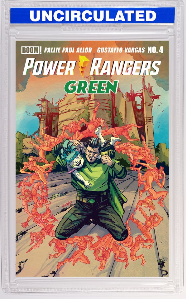 Power Rangers Green #4 B Variant (Dressed, Vargas)