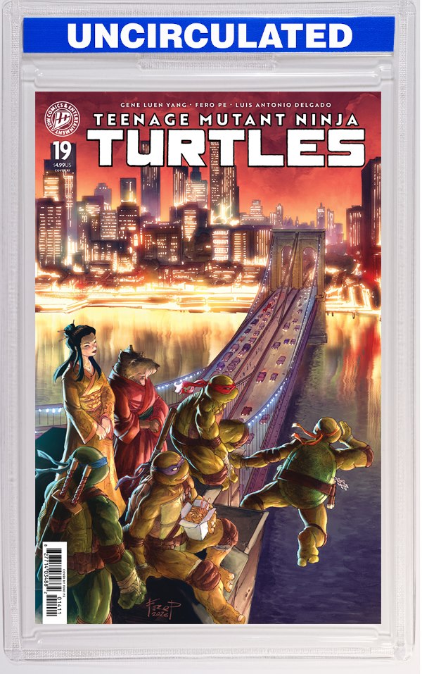 Teenage Mutant Ninja Turtles #19 Variant RI (Pe)