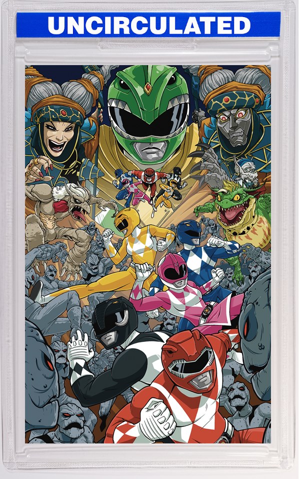 Mighty Morphin Power Rangers: Rita's Rewind #1 E INCV (Full Art, Lawrence)