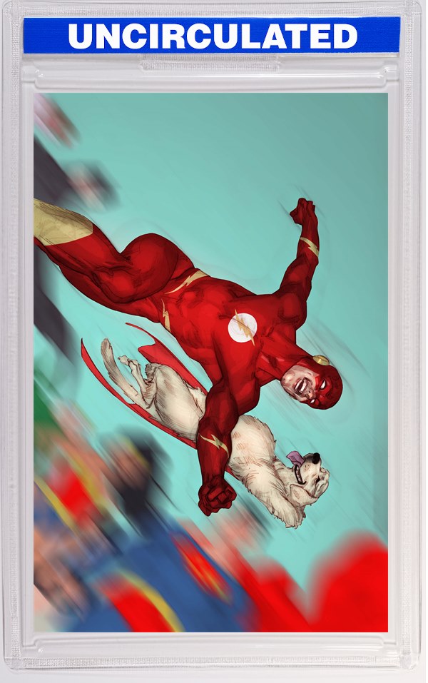 Flash #32 CVR E Ben Caldwell April Drools Card Stock VAR