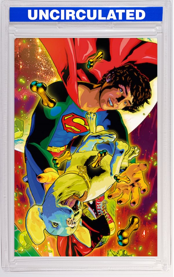 Action Comics #1096 CVR F Aco Reign Of The Superboys Connecting Card Stock VAR