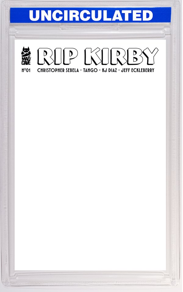 Rip Kirby #1 CVR F Blank Sketch VAR