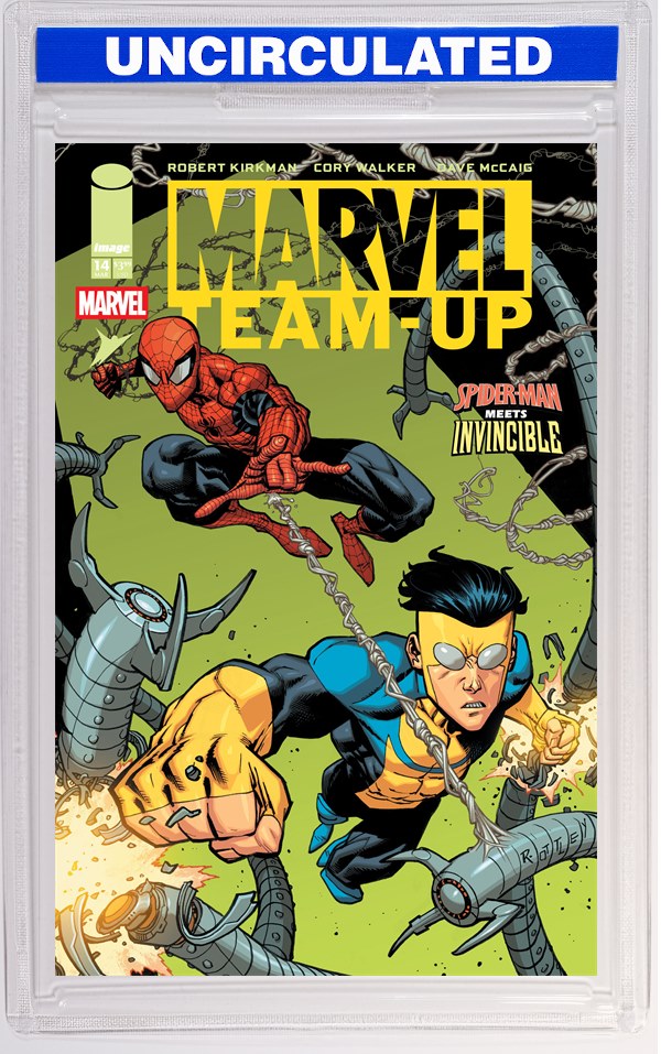 Marvel Teamup #14 Facsimile Edition CVR B Ryan Ottley & Dave McCaig VAR