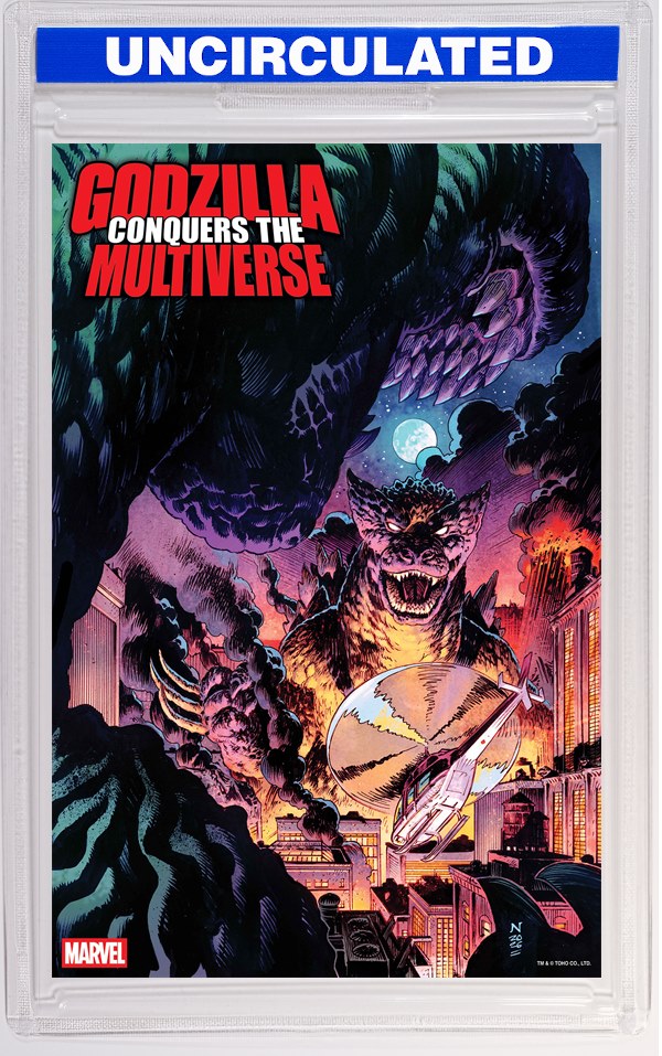Godzilla Conquers The Multiverse #1 Nic Klein Heisei Godzilla Variant
