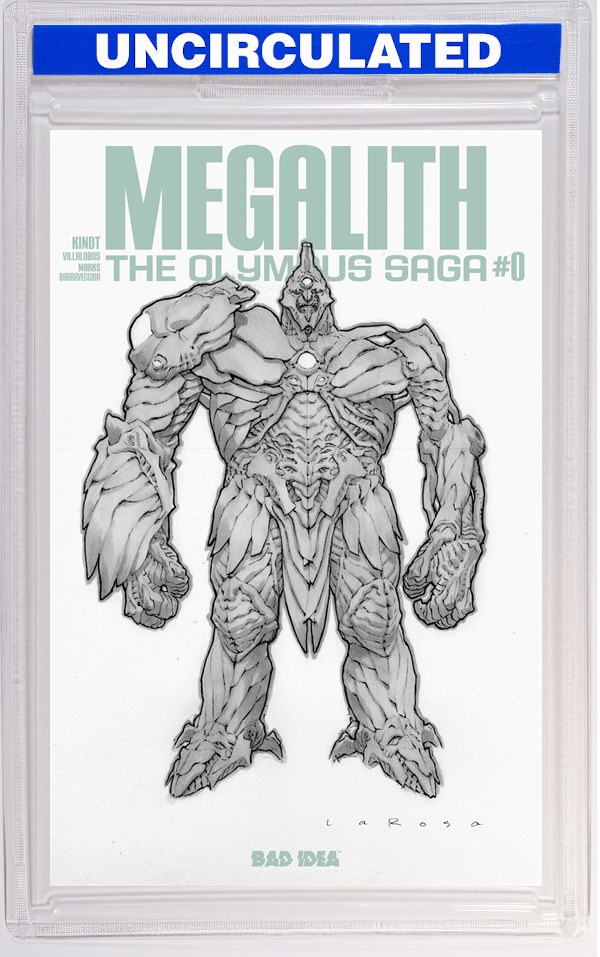 Olympus Saga Megalith #0 (Of 4) CVR E INC Lewis Larosa B&W VAR