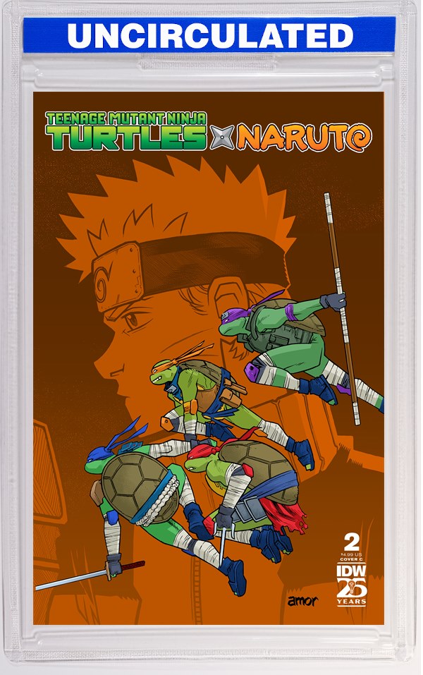 Teenage Mutant Ninja Turtles X Naruto #2 Variant C (Amor)