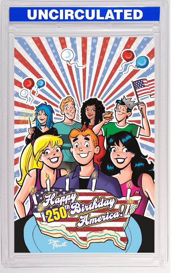 Archie Comics Celebrates Americas 250th (One Shot) CVR D Dan Parent Foil Full Art VAR