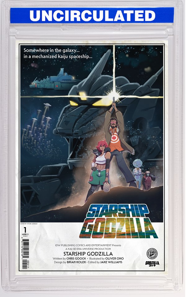 Starship Godzilla [Kai-Sei Era] #1 Variant C (Cafaggi)
