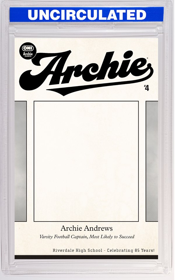Archie #4 Cover F Riverdale Yearbook Blank Sketch VAR