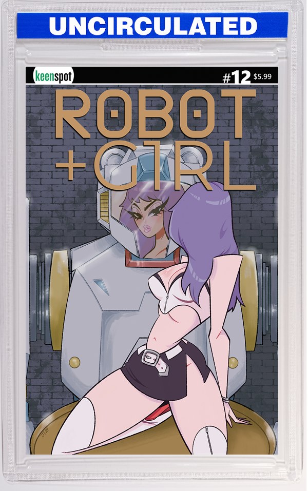 Robot + Girl #12 CVR C Jamie Botero VAR