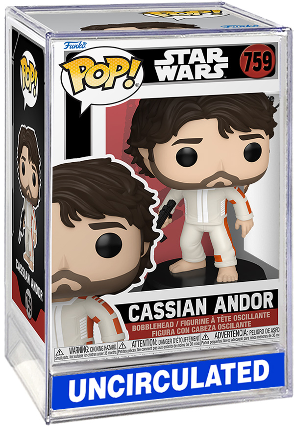Star Wars - Cassian Andor With Blaster Funko Pop! #759