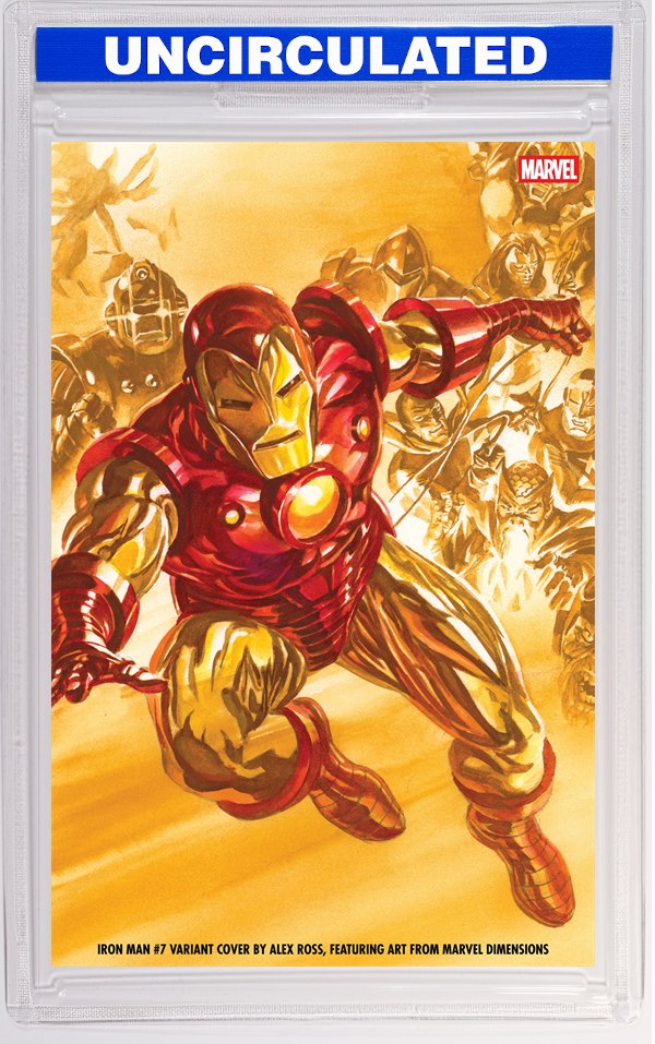 Iron Man #7 Alex Ross Marvel Dimensions Variant