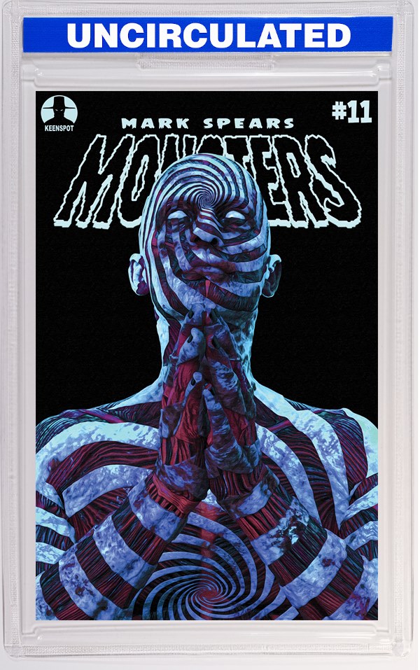 Mark Spears Monsters #11 CVR A Mark Spears Unholy Revelation Glow-In-The-Dark VAR