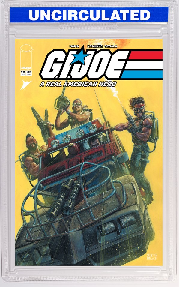 GI Joe A Real American Hero #327 CVR C INC Steve Beach Gears Of Joe VAR