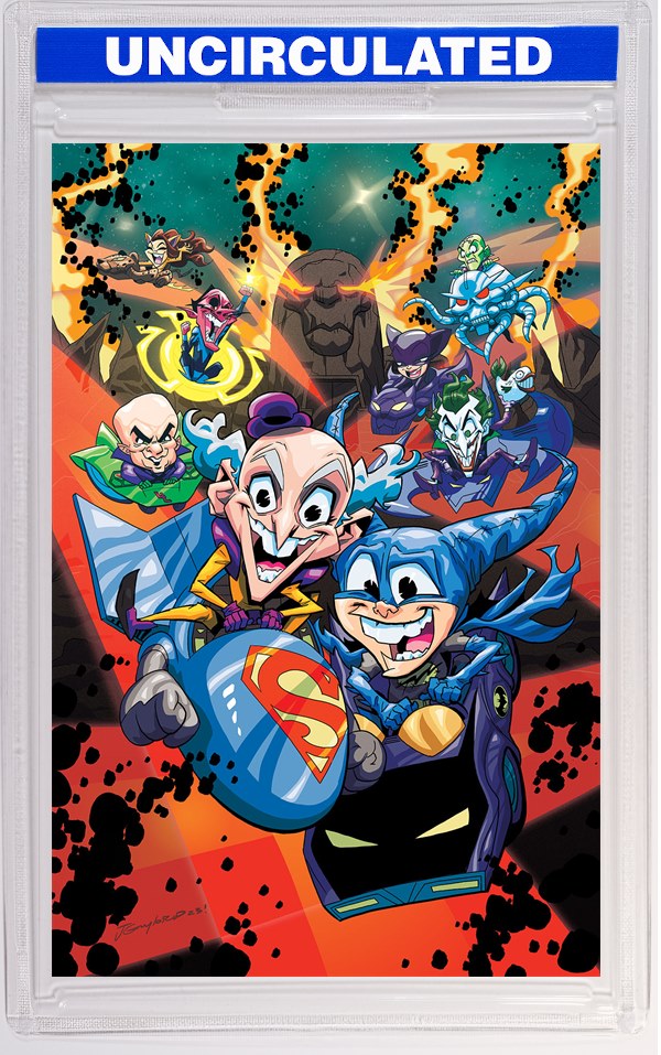 BATMAN SUPERMAN WORLDS FINEST #29 CVR D INC JERRY GAYLORD CARD STOCK VAR
